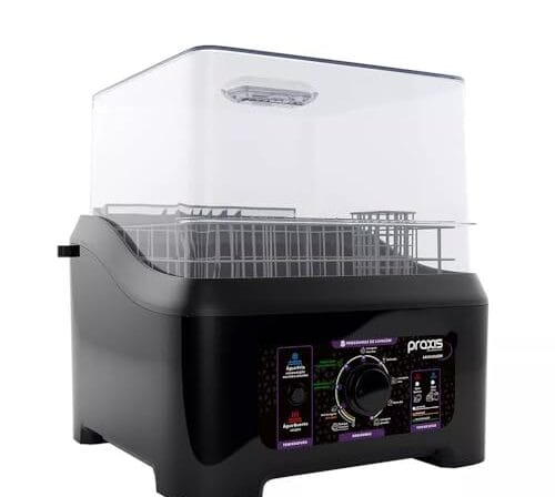 Lava Louças Portátil Semi Automática Praxis Preta 220V