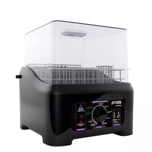 Lava Louças Portátil Semi Automática Praxis Preta 220V