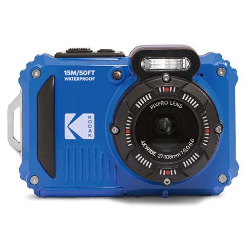 Kodak PIXPRO WPZ2 Bundle 2 baterias + 1 cartão de memória - Blue