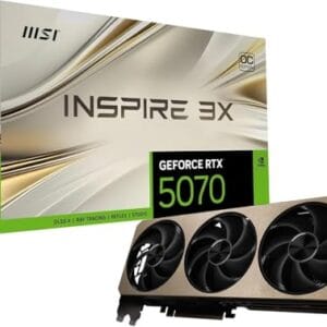 MSI GeForce RTX 5070 12G INSPIRE 3X OC