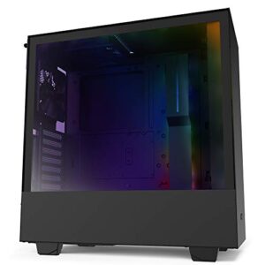 Gabinete Gamer H510i NZXT, Mid, ATX, Lateral Vidro, Fans RGB, Preto - CA-H510i-B1