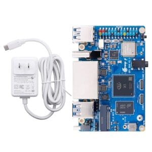 Orange Pi Placa única RV2 2GB/4GB/8GB LPDDR4x RISC-V com processador de 8 núcleos de 64 bits, Wi-Fi 5.0/Bluetooth 5.0, placa de desenvolvimento executada Linux/Ubuntu/OpenHarmony (8 GB + fonte de