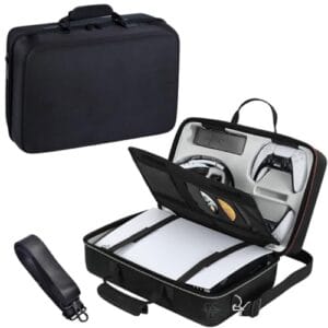 Mala Bolsa Maleta Rigida Para Transporte Ps5 C/ Alça Ombro