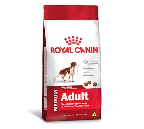 Royal Canin - Ração para Cães de Porte Médio Adultos 12kg