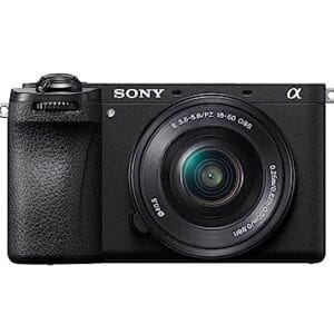 Sony Alpha 6700 – Câmera de lente intercambiável APS-C com sensor de 26 MP, vídeo 4K, reconhecimento de assunto baseado em IA, gravação de log, manuseio LUT e funções amigáveis de Vlog e lente de zoom