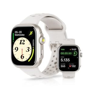 Relogio Smartwatch Feminino com GPS, Alexa Built-in, à prova d'água 3ATM natação, Relogio Masculino, Relógio inteligente para esportes ao ar livre, Chamadas Bluetooth, Notificações, Smartwatch