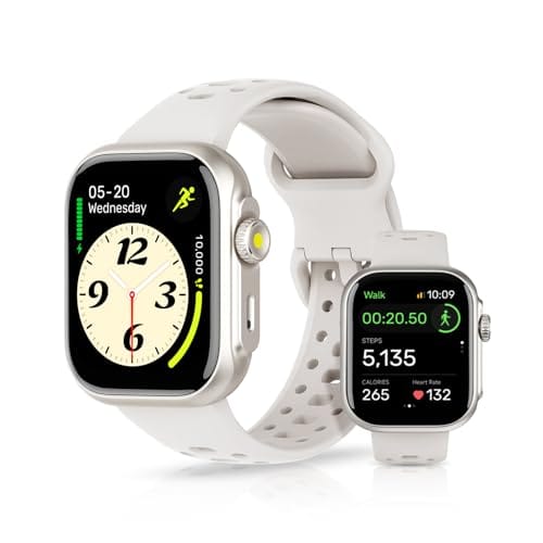 Relogio Smartwatch Feminino com GPS, Alexa Built-in, à prova d'água 3ATM natação, Relogio Masculino, Relógio inteligente para esportes ao ar livre, Chamadas Bluetooth, Notificações, Smartwatch