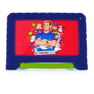 Tablet Infantil Luccas Neto com Controle Parental 4GB RAM + 64GB + Tela 7 pol + Case + Wi-fi + Android 13 + Quad Core Multi - NB423
