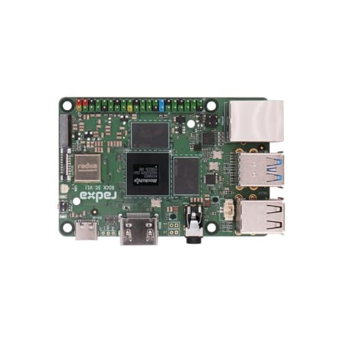 Radxa Rock 5C (Lite) RK3588S2, CPU SBC de 8 núcleos, HDMI com saída 8K, PCIe 2.1 1 pista, Gigabit Ethernet, computador de placa única (Radxa Rock 5C 4GB)