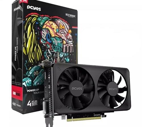 GPU RX 550 4GB GDDR5 128 Bits Dual-Fan Projeto Edge PVEX5504GBDF – Pcyes
