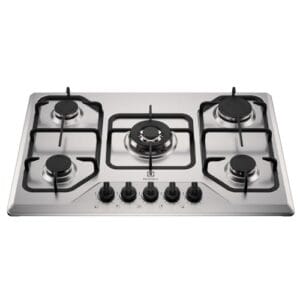 Electrolux Cooktop 5 Bocas a Gás Electrolux Inox Experience Multi Chama e Grade Ferro Fundido (KE5XC) Bivolt