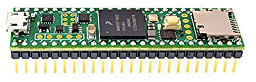 PJRC Teensy 4.1 (com Pinos) - Microcontrolador - Placa de Desenvolvimento - ARM Cortex-M7 a 600 MHz - Memória Flash 4X Maior - Oferece Maior Capacidade de E/S - Inclui Ethernet, USB Host e Cartão SD