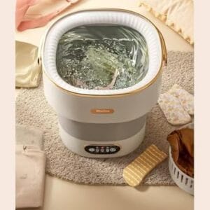 Mini máquina de lavar portátil 13L para roupas de bebê, roupas íntimas ou itens pequenos