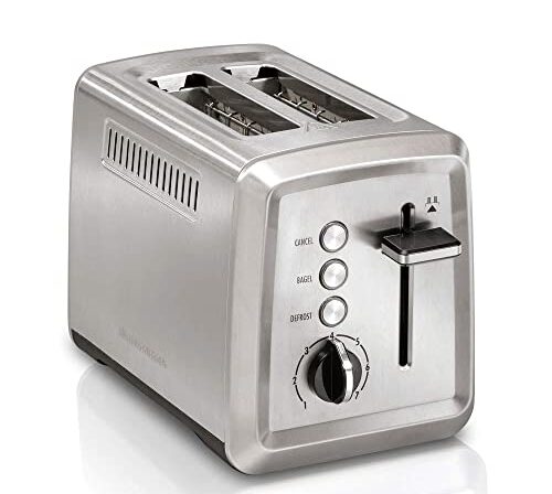 Hamilton Beach Torradeira Inox 2 fatias, Inox, 220v