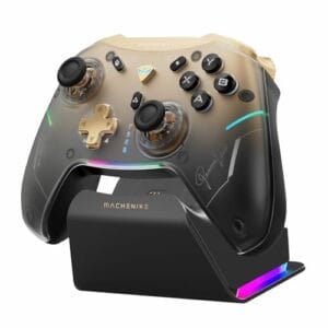 Machenike G5Pro V2 1000HZ Wireless Gaming Controller for NS/PC/iOS/Android with Charging Dock (PE)