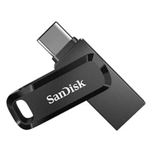 SanDisk 512GB Ultra Dual Drive Go USB Tipo-C Flash Drive, Preto - SDDDC3-512G-GAM46​