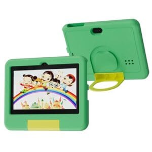 Tablet infantil, tablet Android de 7 polegadas para crianças, 4 GB de RAM, 32 GB de ROM, expansão de 1 TB, tablets infantis com controle parental, tela IPS, câmera dupla, educacional, jogos, capa à