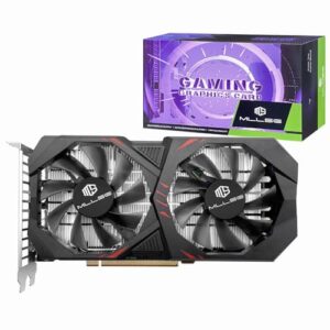 Mllse Placa de vídeo Radeon RX 6600M, 8GB GDDR6 128-bit GPU para jogos, interface HDMI, DisplayPort, placa de vídeo 2K 4K para PCs desktop (Radeon RX 6600M)