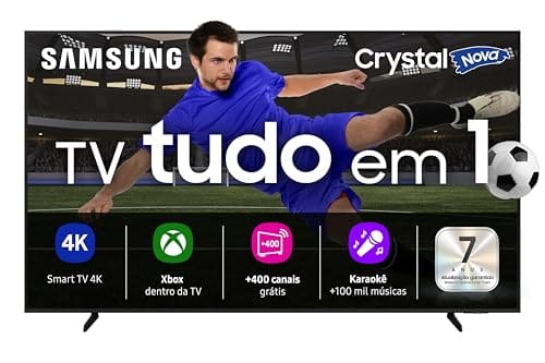 Samsung Smart TV 50" Crystal UHD 4K U8600F 2025