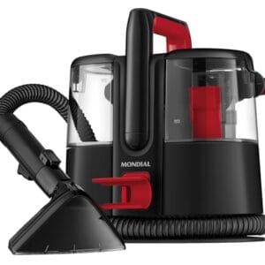 Extratora e Higienizadora Portátil Deep Cleaner I, Mondial, Preto/Vermelho, 1650W, 110V - EXP-01-R