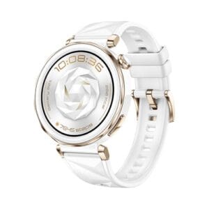 Smartwatch, HUAWEI Watch GT 5 Pro 42mm, Cerâmica e Titânio, Monitoramento Esportivo Profissional, Mapas de Campos de Golfe, Até 2 Semanas de Bateria, Compatível Com iOS e Android, Branco