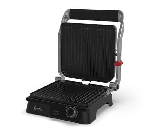Grill Elétrico Multiuso Inox Oster 2 em 1-220V