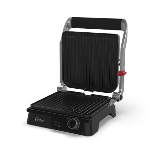 Grill Elétrico Multiuso Inox Oster 2 em 1-220V