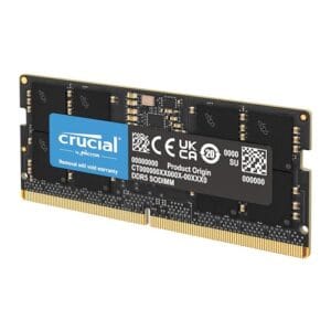 Crucial Memória RAM 16GB DDR5 5600MHz (ou 5200MHz ou 4800MHz) CT16G56C46S5 Preto