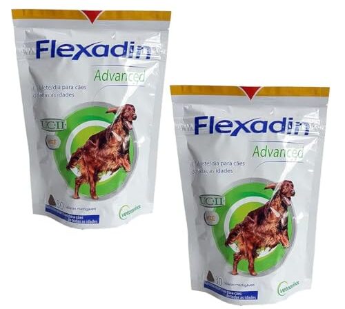 2 Colágeno Flexadin para Caes 30 tabs Vetoquinol