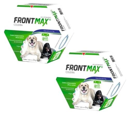 Combo 2x Coleira Frontmax 70cm Acima de 4kg