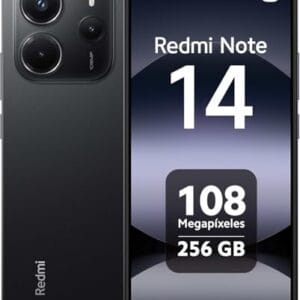 Smartphone Xiaomi Redmi Note 14 Midnight Black (Preto) 8GB RAM 256GB ROM
