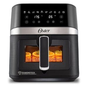 Fritadeira DiamondTech Oster 6L com Visor Transparente - 220V