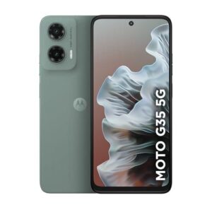 Smartphone Motorola Moto g35 5G - 256GB 12GB (4GB RAM+8GB Ram Boost) e Camera 50MP com AI NFC Tela 6.7" com Superbrilho - Cinza Vegan Leather