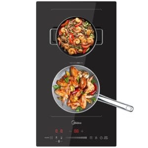 Midea COOKTOP 2 BOCAS DE INDUÇÃO BUILT IN FREEZONE