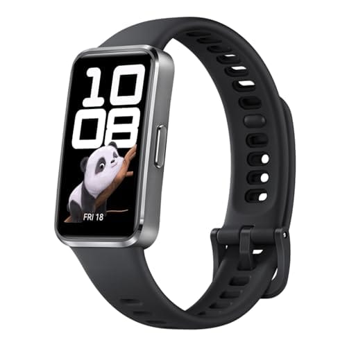 Smartwatch, HUAWEI Band 10, Corpo Elegante em Liga de Alumínio, Análise do Sono em Nível Profissional, Assistente de Bem-estar Emocional, Relógio Smartwatch Compatível com Android e iOS, Preto Fosco