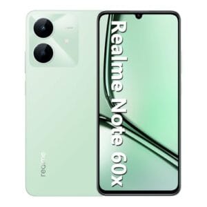 Realme Note 60X - 64GB - 3 GB RAM - Câmera 8MP - Bateria de 5000mAh - Wilderness Green (Verde)