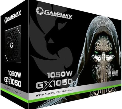 Fonte Modular Gamemax Gx1050 Pro 1050w 80 Plus Platinum Preta