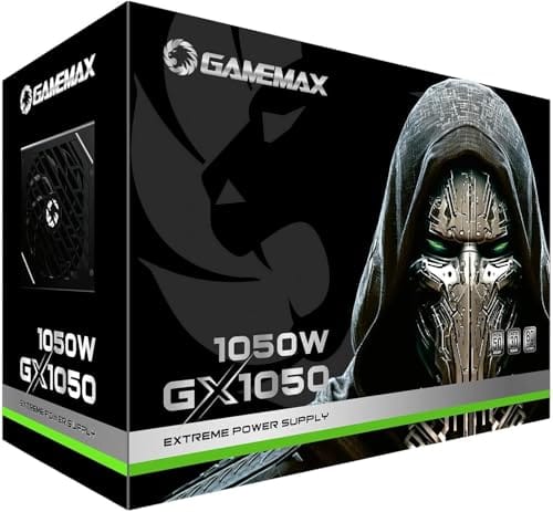 Fonte Modular Gamemax Gx1050 Pro 1050w 80 Plus Platinum Preta