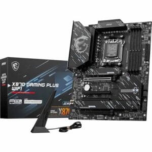 Placa Mãe MSI MAG X870 GAMING PLUS WIFI 7 (AM5/4xDDR5/HDMI/DisplayPort/M.2/USB 4)