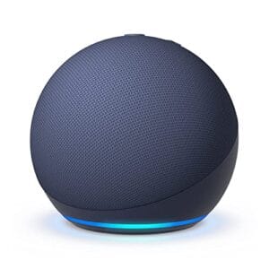 Echo Dot (Geração mais recente) | O Echo Dot com o melhor som já lançado | Cor Azul