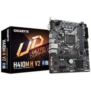 Placa Mãe Gigabyte H410M H V2 (LGA 1200/2xDDR4/HDMI/D-Sub/M.2/USB 3.2)
