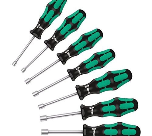 Wera Steckschlüssel-Schraubendrehersatz 395 HO/7 SM, 7-teilig, 05029510001