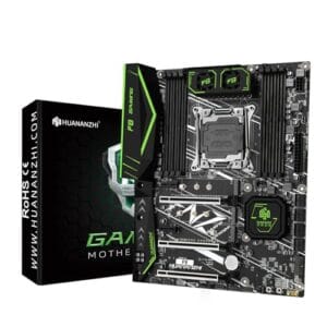 ATX Motherbroad, HUANANZHI X99-F8 Motherbroad suporta processadores LGA 2011-3, 4 canais DDR4 256 GB, PCIe 3.0, 4 * SATA 3.0, M.2 NVME, WiFi, X99 Motherbroad para computador PC gamer