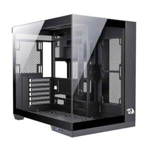 Gabinete Gamer Redragon Wideload Pro - Mid Tower, USB 3.0+2.0, Aquário, Vidro Panorâmico