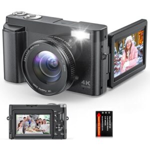 Camera Fotografica, Zoom de 16x Camera Digital, Sensor de Imagem Cmos Cybershot, 8 Megapixel Camera Fotografica Digital, Camera Cybershot, Cyber Shot, Maquina Fotografica, Camera 4k