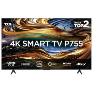 Smart TV TCL 75 Polegadas LED 4K P755 WiFi Bluetooth Google TV HDR10+ Dolby Atmos Vision 75P755