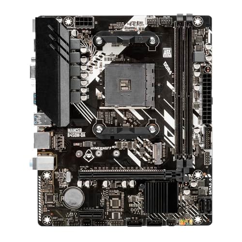 Placa-Mãe Mancer B450M-DA V2 | DDR4 | Socket AM4 | M-ATX | Chipset AMD B450 | MCR-B450M-DAV2