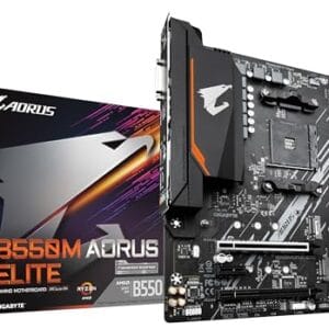 Placa Mãe Gigabyte B550M AORUS Elite, Chipset B550, AMD AM4, mATX, DDR4