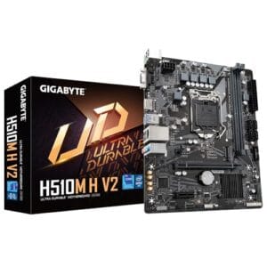 Placa Mãe Gigabyte H510M H V2 (LGA 1200/2xDDR4/HDMI/D-Sub/M.2/USB 3.2)