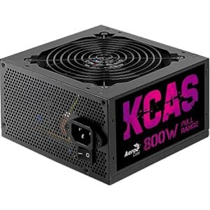 Fonte Gamer ATX KCAS 800W PFC Ativo 80 Plus Bronze Aerocool